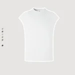 Basic Sleeveless Waistcoat - Image 3