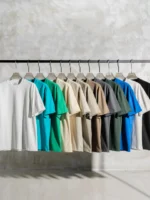 Men's Wear pure cotton short sleeves loose t-shirts - Image 16