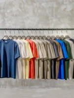 Logo-Printed Men's Wear Earth Color T-shirt | Corporate Gifts & Giveaways - Image 2