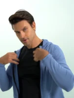 Men's Stand Collar Fitness Training Jacket - Image 4