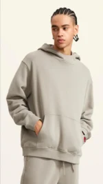 Men's Autumn and Winter Solid Color Velvet Sweater - Image 5