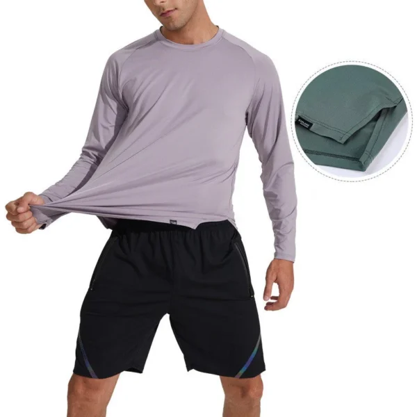 Men's Sports Long-Sleeved Autumn Thin Tops