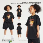 Children's Potato Chips Printed Short-Sleeve Pure Cotton Tops - Image 4