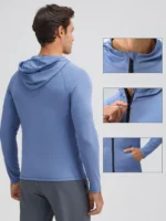 Men's Stand Collar Fitness Training Jacket - Image 3