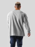 Men's Large Size Long-Sleeve T-Shirt - Image 2