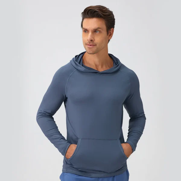 Men's Sports Hooded Fitness Clothing