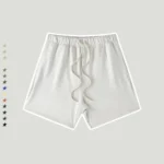 Men's Loose Drawstring Casual Shorts Color Tee - Image 15