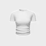 Children's Bone Pleat Design Short-Sleeved T Shirt - Image 2