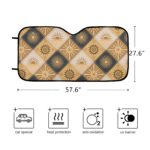 Auto Sun Shade 57.6" x 27.6" - Image 3