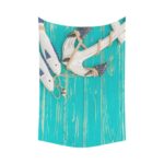 Polyester Peach Skin Wall Tapestry 90" x 60"