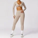 Women's Graceful Motion Long Sleeve Attire Set - Image 4