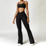Women's Sculpted Silhouette Yoga Jump Suit - Image 4