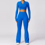 Women's Radiant Flow Long-Sleeve Yoga Set - Image 3
