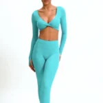Women's Graceful Motion Long Sleeve Attire Set - Image 5