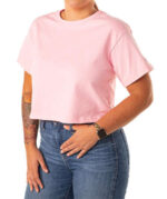 High Chic Short Sleeve Crop Top - Image 3