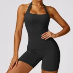 Women's Beautiful Back One-Piece Yoga Set - Image 4