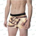 Men's All Over Print Boxer Briefs L34 (Made In Queens USA)