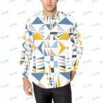 Men's All Over Print Long Sleeve Shirt (Model T61)