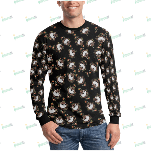 All Over Print Men's Long Sleeve T-shirt (ModelT51)
