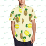 Men's Short Sleeve Shirt With Lapel Collar (Model T54)