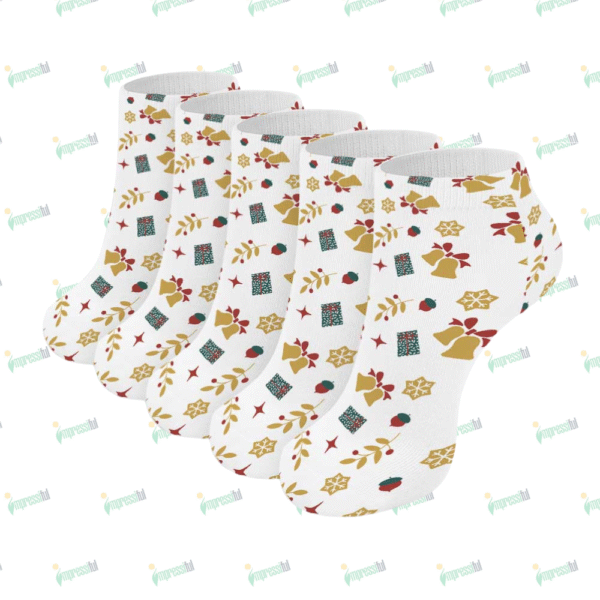 Comfortable Pattern Socks (5 Pairs Of The Same Picture)