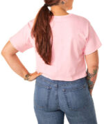 Effortless Chic Short Sleeve Crop Top - Image 3