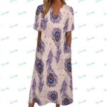 7-point sleeve dress