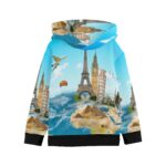Big Boys' Long Sleeve Hoodie H57 - Image 2