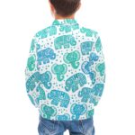 Little Boys' Long Sleeve Polo Shirt T73 - Image 4