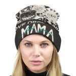 Full printed knitted hat - Image 4