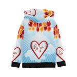 Big Girls' Long Sleeve Hoodie - Image 2