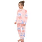 Big Girls' Crew Neck Long Pajama Set (Sets 18) - Image 3