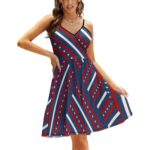 Women's Elegant Suspender Dress - Image 5