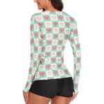 All Over Printed Women's Long Sleeve T-Shirt - Image 3