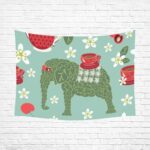 Polyester Peach Skin Wall Tapestry 80" x 60" - Image 3