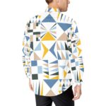 Men's All Over Print Long Sleeve Shirt (Model T61) - Image 3