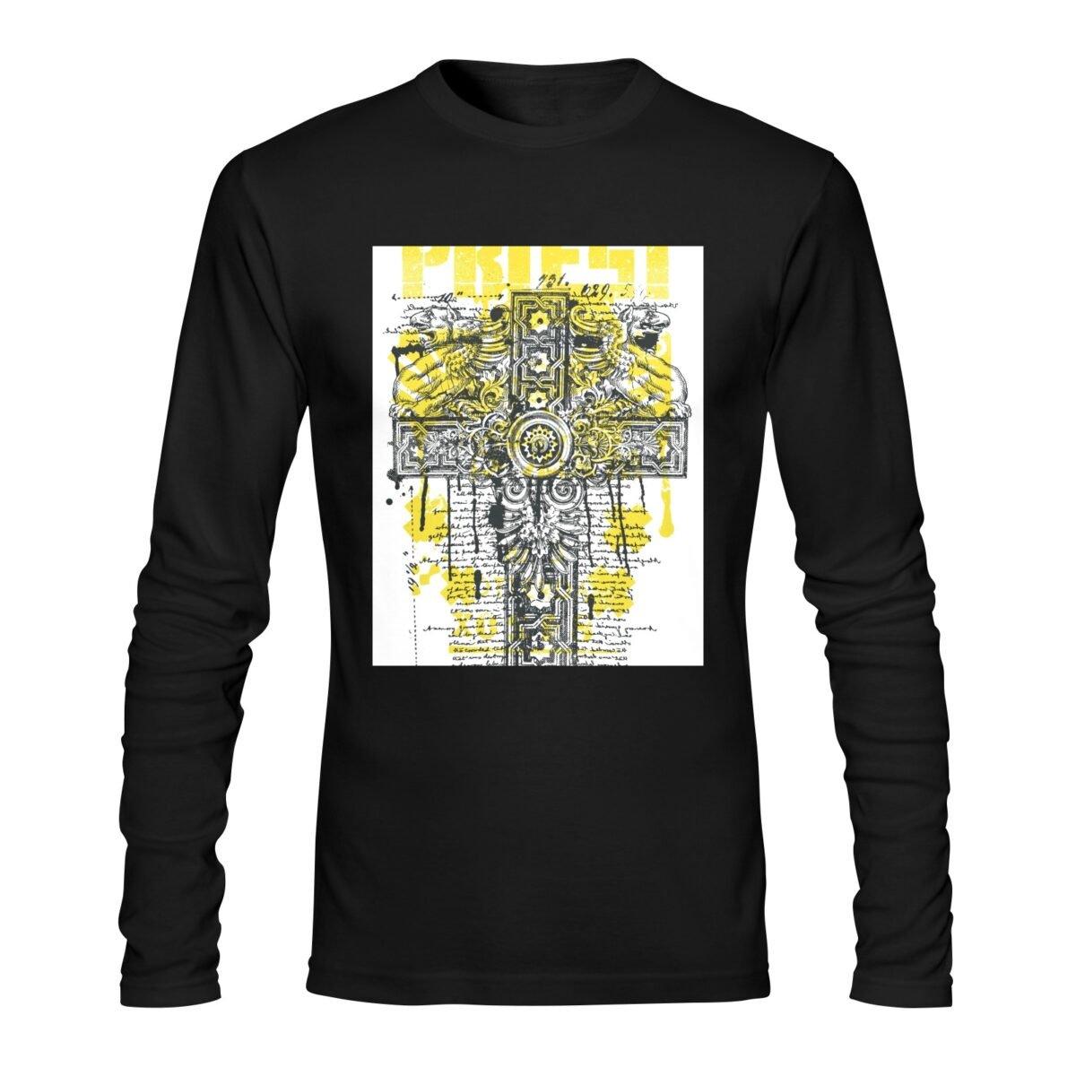 Custom Gildan Men's Long sleeve T-shirt T08 - Image 1