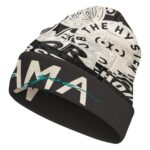 Full printed knitted hat - Image 2