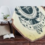 Ultra-Soft Mixed Green Fringe Blanket 40"x50" - Image 3