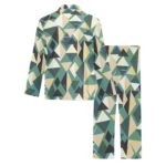 Men's V-Neck Long Pajama Set - Image 2