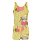 All Over Print Vest Short Jumpsuit (Sets 15) - Image 2