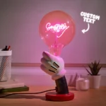 Custom Text Vintage Edison LED Filament Lamp - Image 3