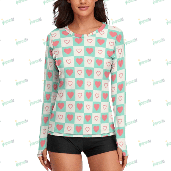 All Over Printed Women's Long Sleeve T-Shirt