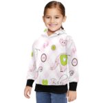 Little Girls' Long Sleeve Hoodie - Image 4