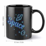 Unique Design Black Coffee Mug - Image 4
