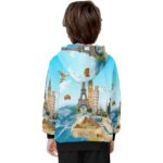 Big Boys' Long Sleeve Hoodie H57 - Image 3