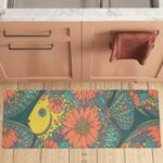 Extra-Long Anti-Fatigue Kitchen Mat – 48" x 17" – Made in Queen