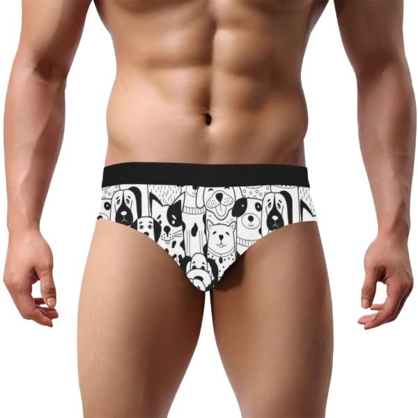 Men's All-Over Print Boxer Briefs (Model L10)