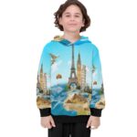 Big Boys' Long Sleeve Hoodie H57 - Image 4