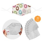 Cotton Fabric Dust Cover With Adjustable Strip (ModelM04) (30 PCS Filters Included) - Image 2